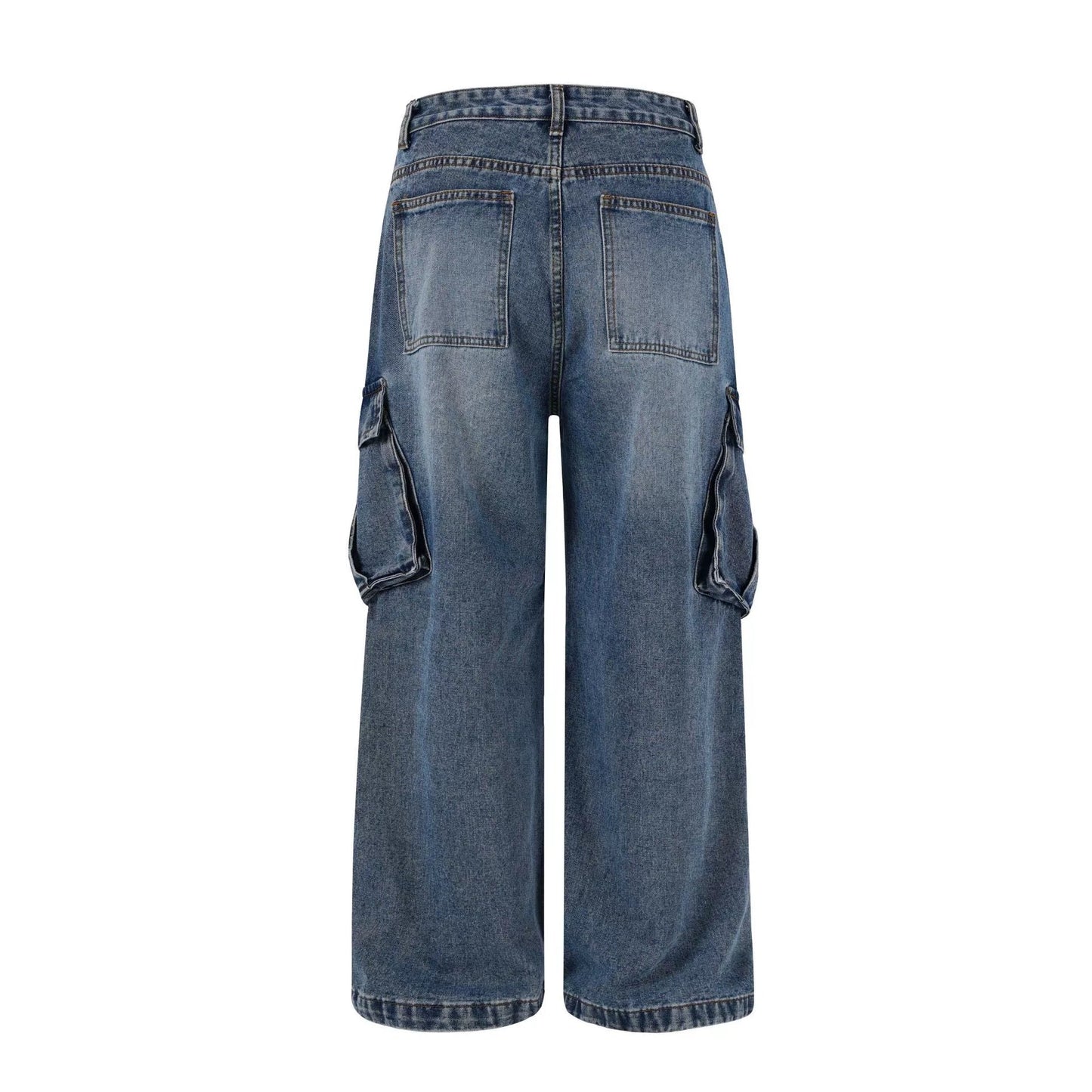 Double pocket fashion jeans