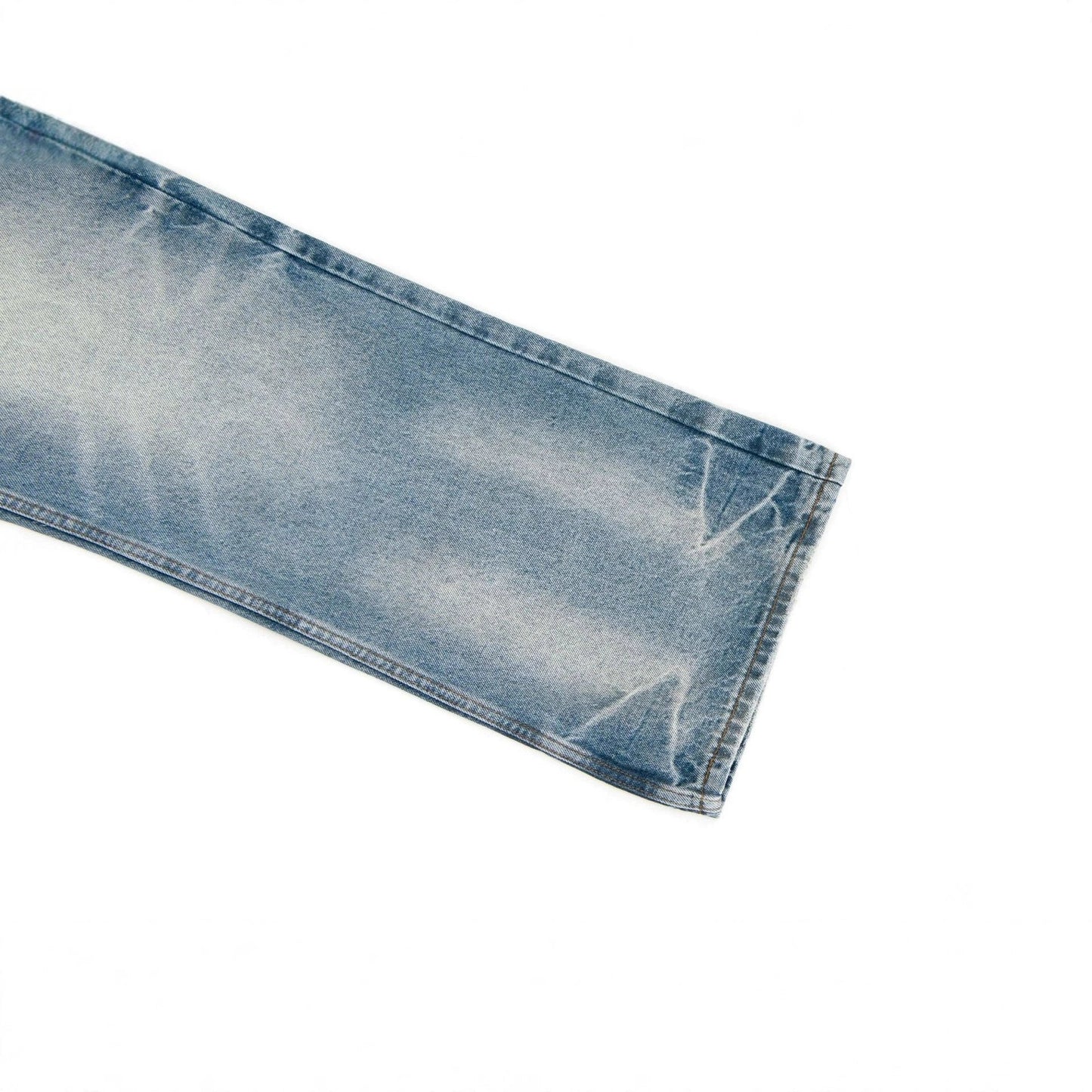 Simple solid color fashionable jeans