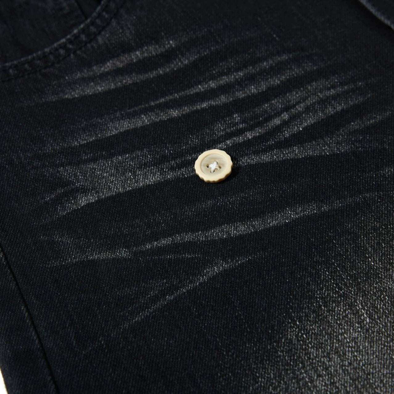 Fashion workwear jeans high street embroidery loose wide pants