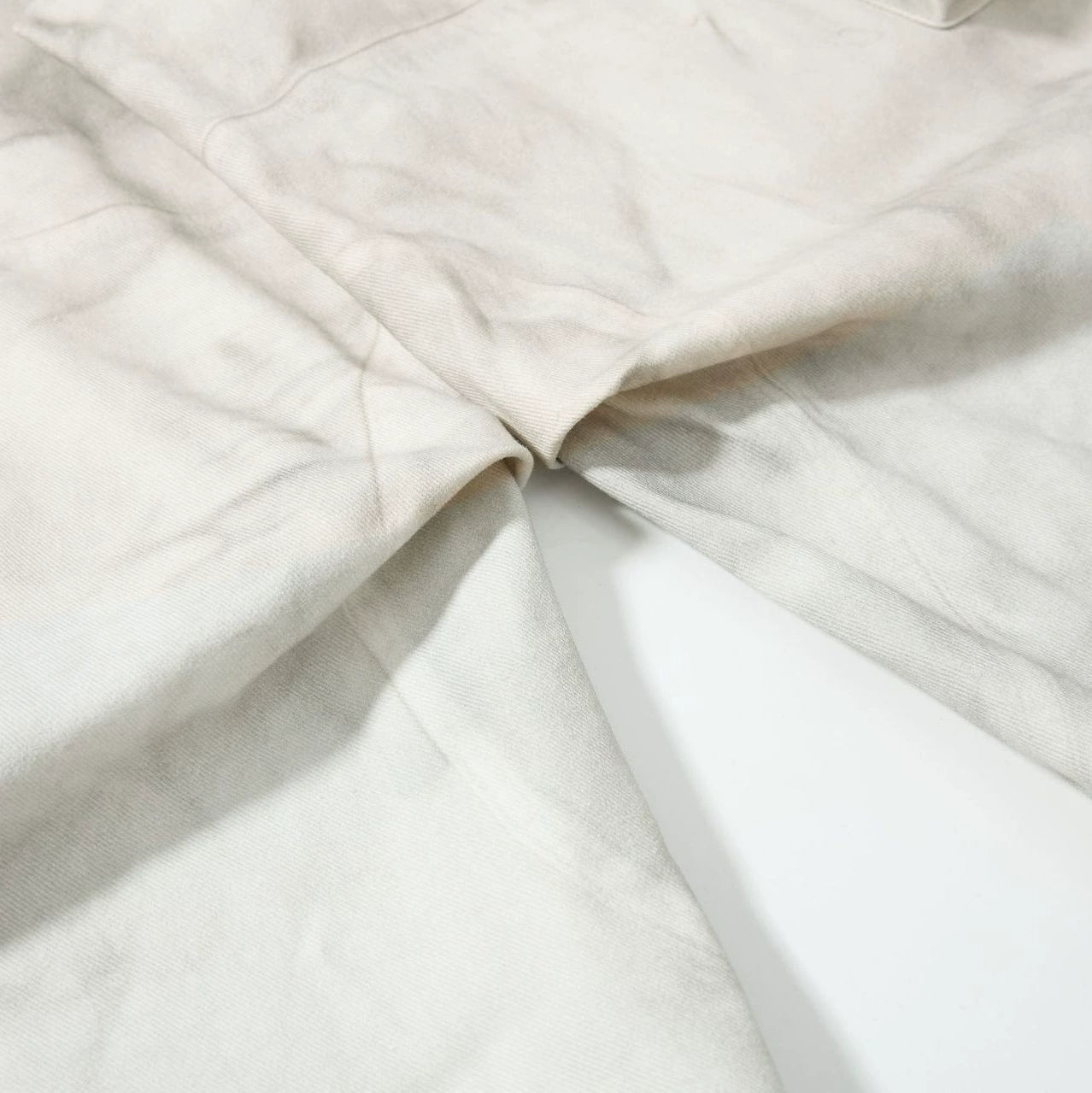 Fashion workwear jeans high street embroidery loose wide pants